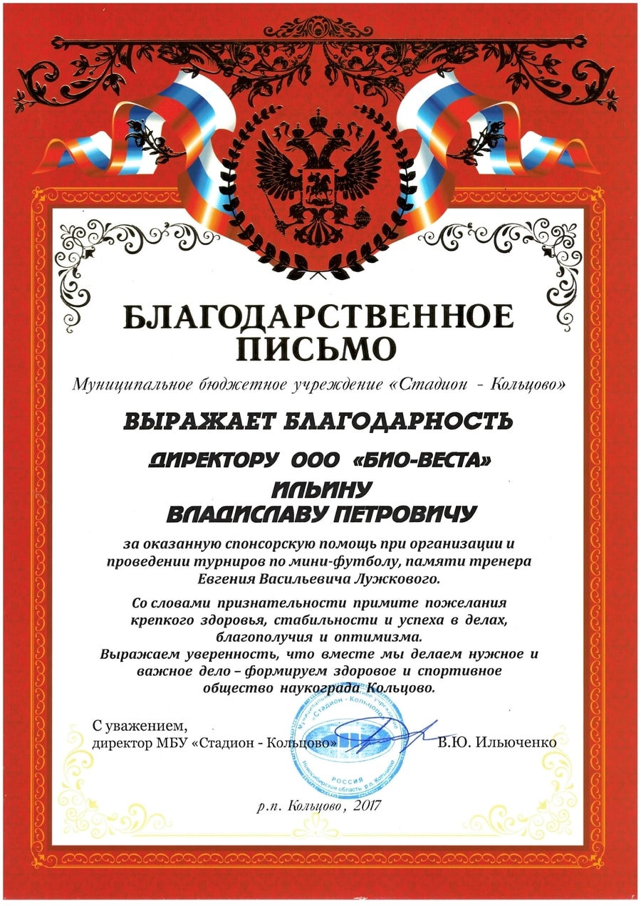 Муниципальное бюджетное учреждение «Стадион Кольцово»